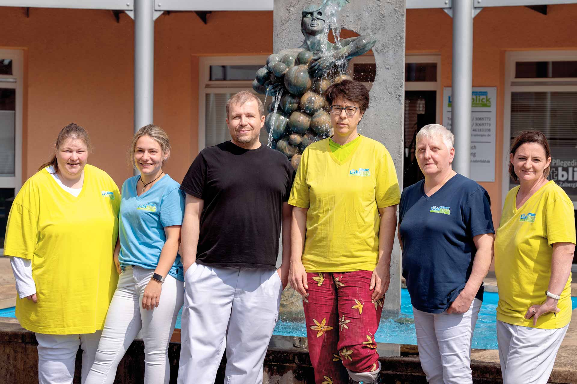 Arbeiten mit Herz und Teamgeist – das sind wir.